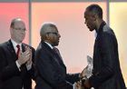 Usain Bolt named World Athlete of the Year